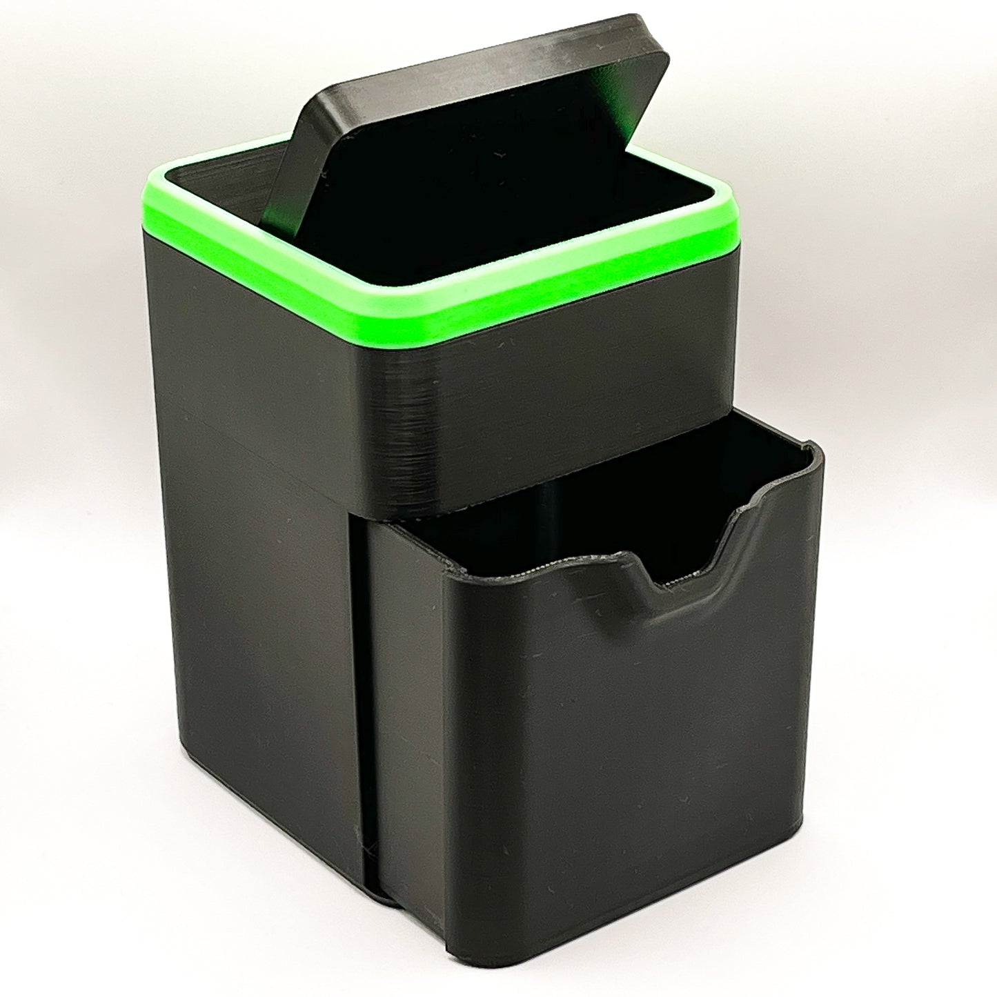 Swing-Top Desk Bin
