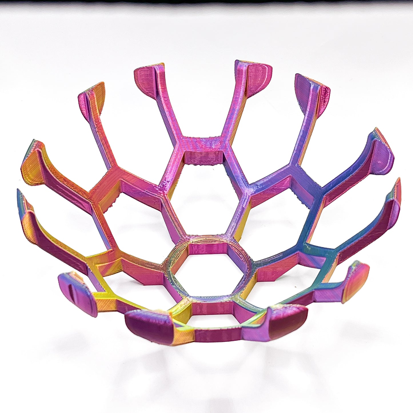 Hexagonal Minimalist Fruit Bowl