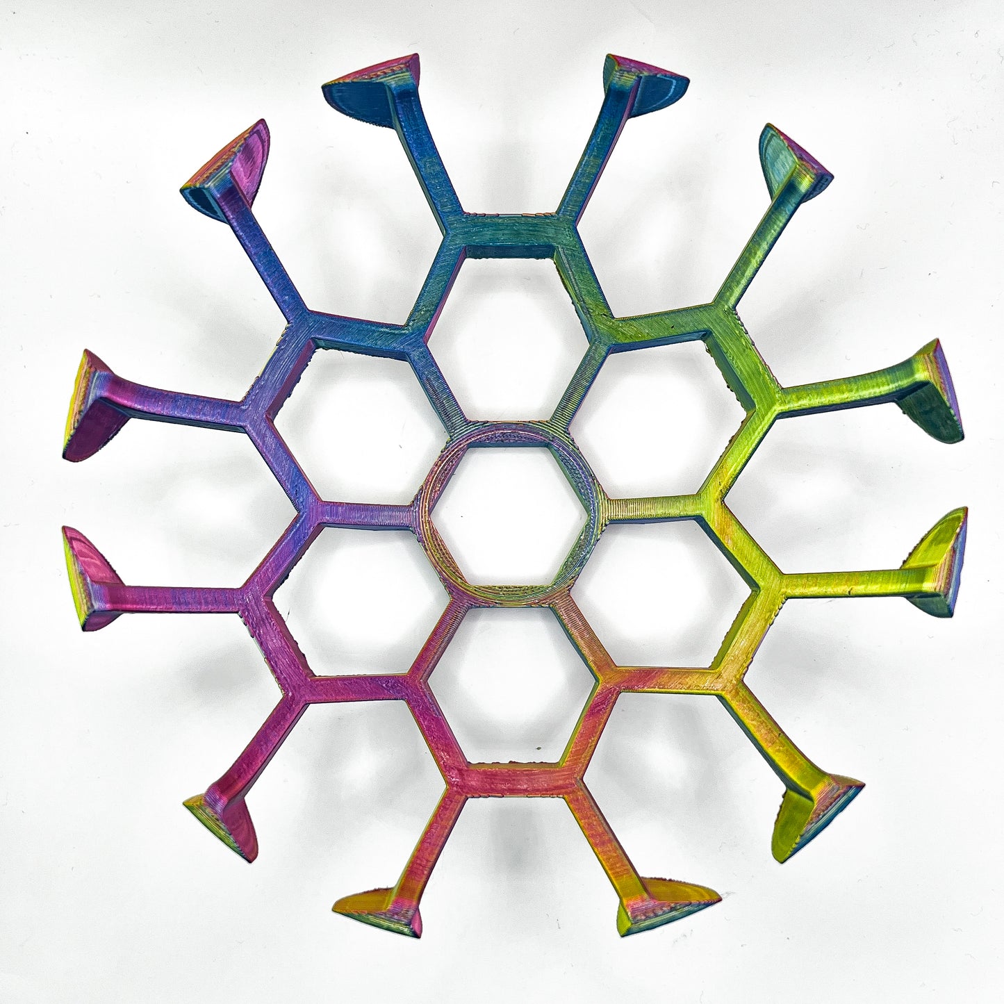 Hexagonal Minimalist Fruit Bowl